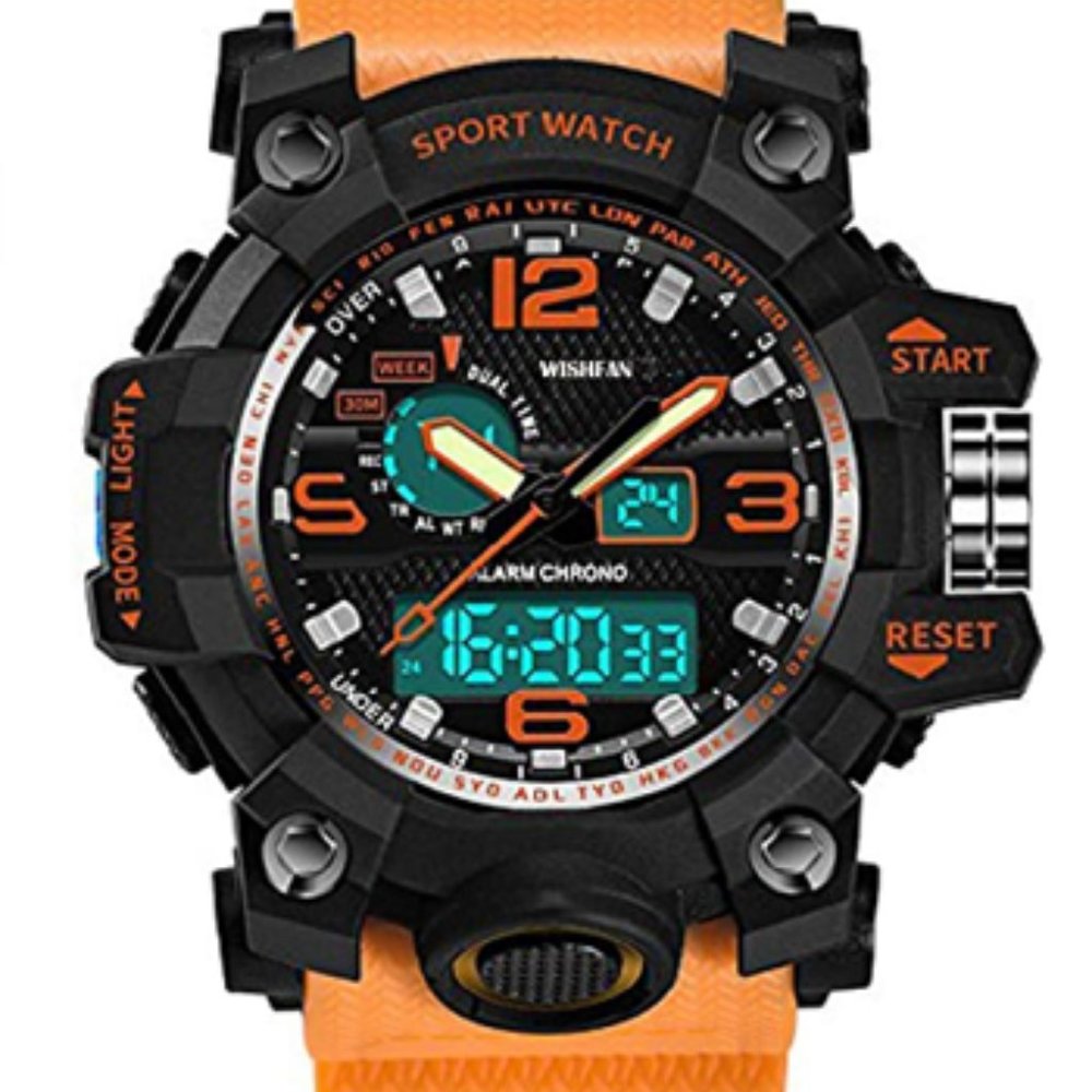 FLAPI Men’s Military Watch with Alarm